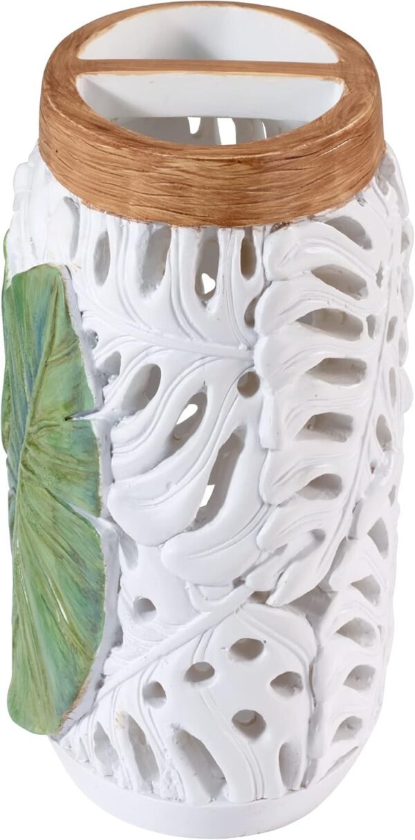 Toothbrush Holder, Palm Tree Leaves Inspired  Decor ( ) - Image 2